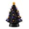 Mr. Halloween 11.6&#x22; Black Adapter Operated Ceramic Tree